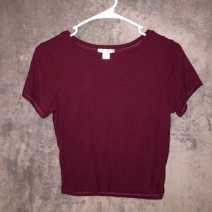Maroon Top